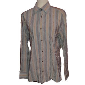 Vintage Jhane Barnes Button Silk Shirt M